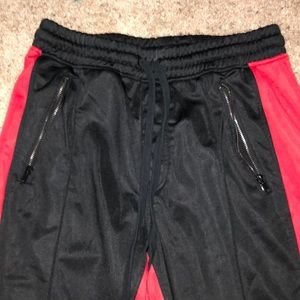 Black and Red Sweatpants